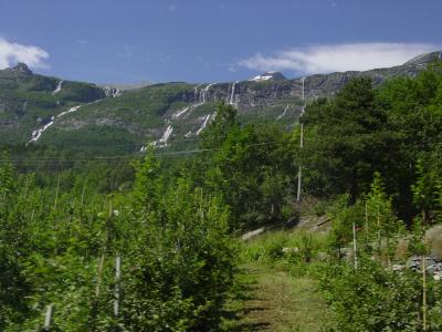 Along Srfjorden Fjord valley