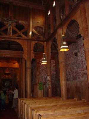 Heddal Bygde Stave Church-inside