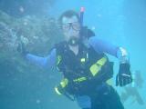 Klaus diving in Miami