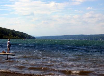 Ben's shot of Keuka Lake