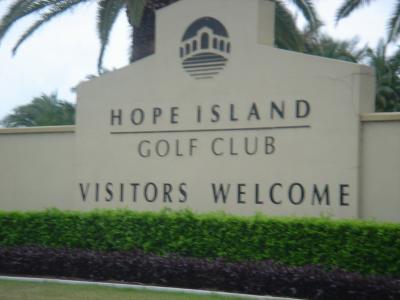 Hope Island Golf club