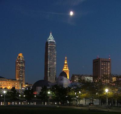 Cleveland cityscape