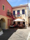 The Piazza, narrow but colourful