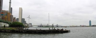 East River from 36th st looking north-NYC