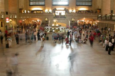 Grand Central Station-2 second exposure