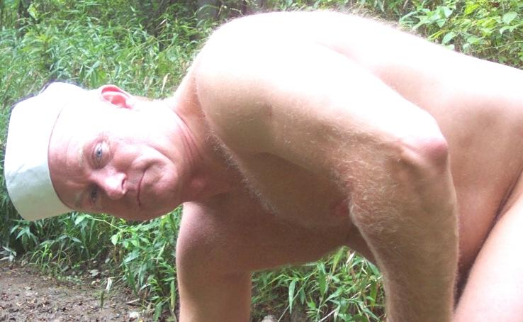 Naked Military Navy Man Retired Swinger Nudist Resort