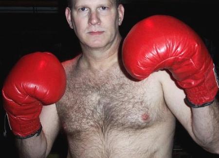 Older Gay Boxers Fighting Hairychest Boxing Event