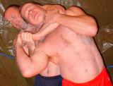 big hairy daddie bears choke holds wrestling