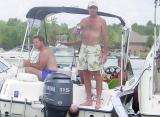 Lake Norman Boating Event Photos drunk man