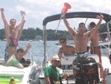 Lake Norman Boating Event Photos guys drunk