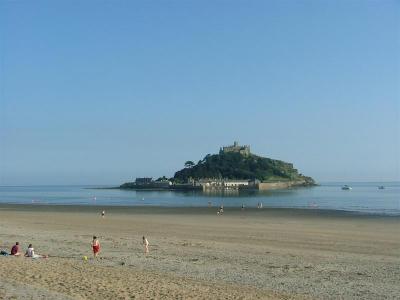 St Michael's Mount  - causeway no longer passable!