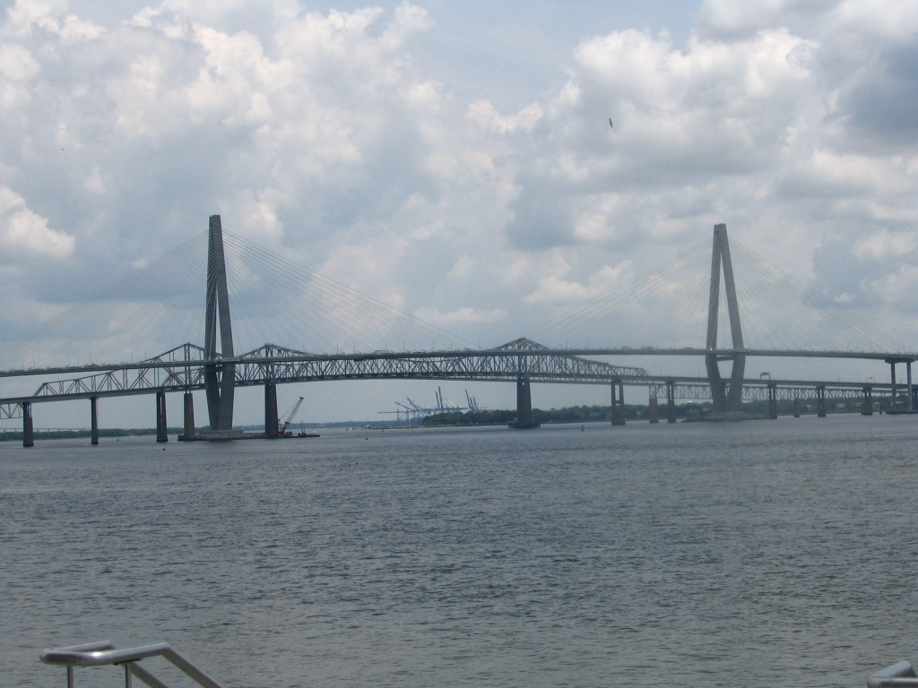 Cooper and Ravanel bridges