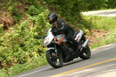 Taken at Deals Gap, NC otherwise known as The Tail of the Dragon on July 15, 2005 by Killboy.  What a great ride.