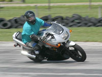 Taken at Nelson Ledges Race track on August 6, 2005.  I was attending an Advanced Street Riding School put on by Fasttrax.