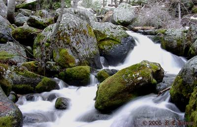 Small Waterfalls at Yosemite