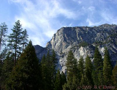 Cliff face in Yosemite