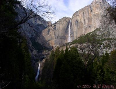 Yosemite Falls Upper and Lower
