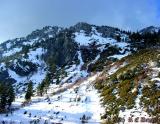 Mountains overlooking Lake Tahoe