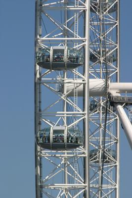 London Eye Huge Millennium Wheel