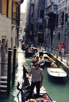 Venice  Gondolas