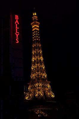 Vegas Eiffel Tower.