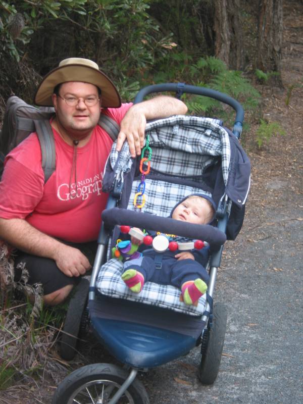 with dad