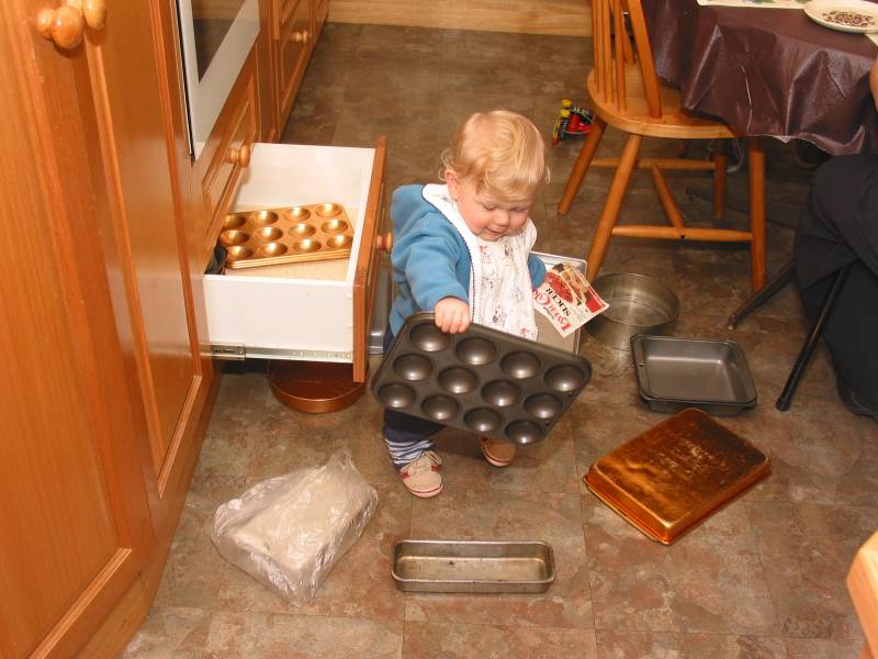 Grandmas kitchen drawers