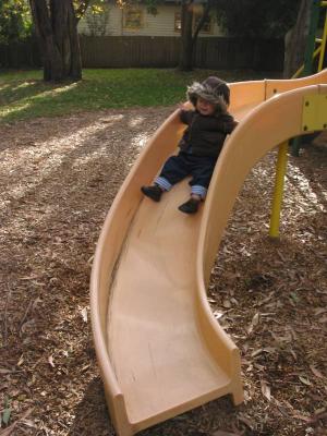 sliding on my own