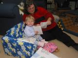 birthday present opening