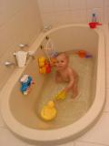 in the new bath