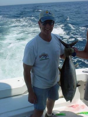7/10/05  Ante-Up -Tuna at the Jackspot - Carls goes in the box!