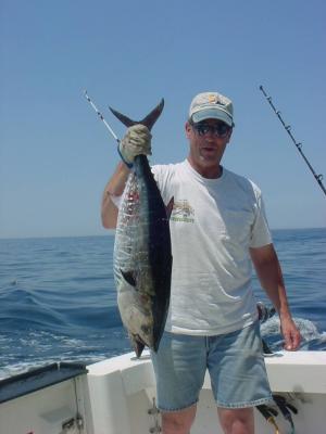7/10/05  Ante-Up -Tuna at the Jackspot - Carl keeps one for the Box