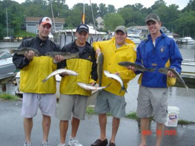 8/9/2005 Chris Teti Charter shows off nice limit of Rock