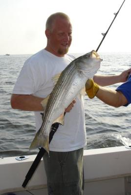 8/21/05 - Biscar Charter - Nice 29 Striper