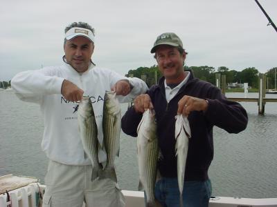 9/24/2005 - Jim Burke Charter - Limited out on a rough day on the bay..