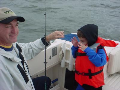 10/14/2005 - Lapin Charter - Never too young to brag!