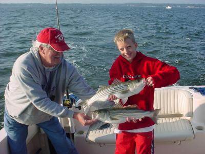 10/15/2005 Crew Family Charter - Nice doubles for Stephen
