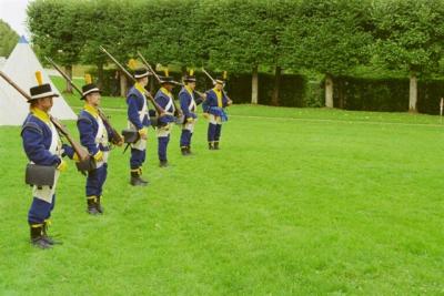 Chargeringslinje p midsommarngen, Gunnebo Slott