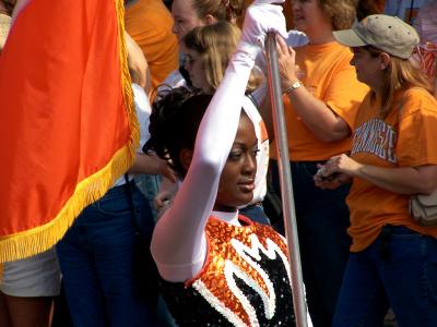 Color Guard Flag Bearer