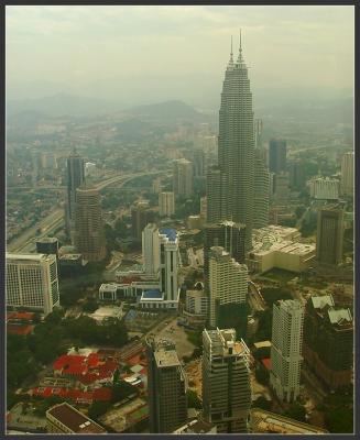 View on Petronas Twin Towers