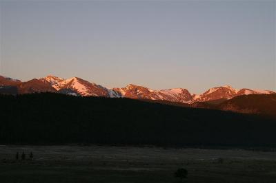 More Alpenglow on Divide