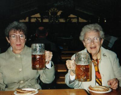 She loved her beer....