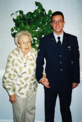 With grandson Jeff