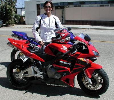 Leah and her CBR