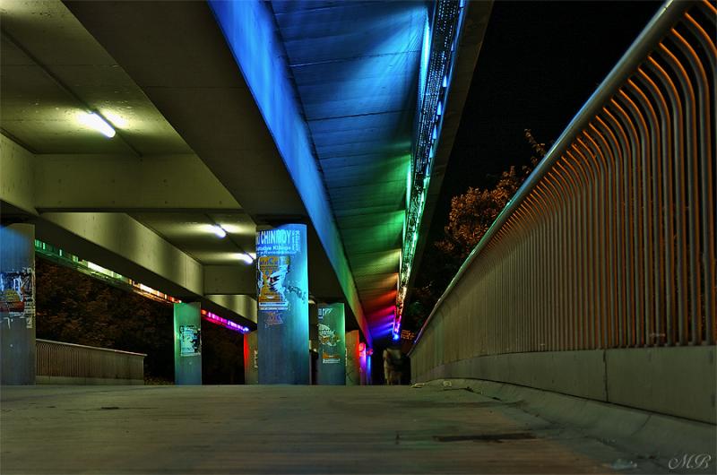 Under the bridge