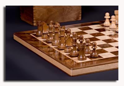 A closer look at the walnut pieces and the board...