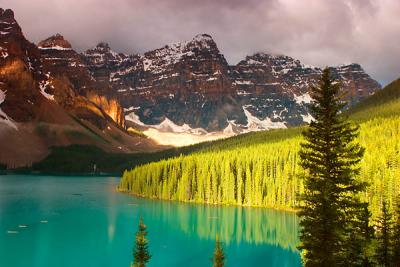 Moraine Lake sunrise