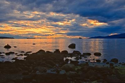 English Bay sunset