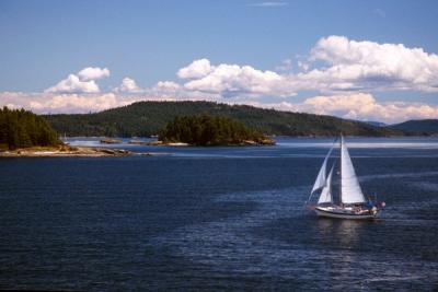 Vancouver Bay sailboat