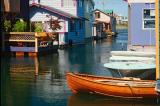 House boats in Victoria Harbour